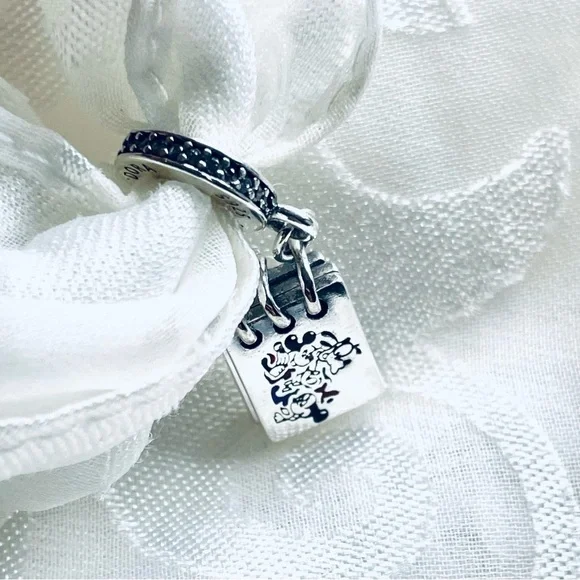 NWOT Autograph Book Dangle Charm - Disney Parks Exclusive - S925, Fits Pandora - Picture 7 of 12